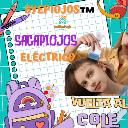 BYEPIOJOS ™ CEPILLO SACAPIOJOS ELÉCTRICO