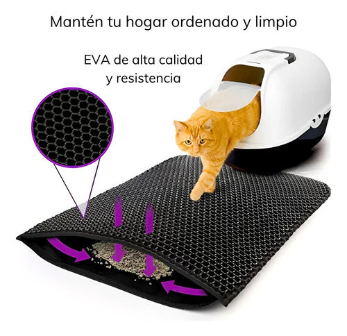 PAWSAVER™ ALFOMBRA PARA ATRAPAR ARENA DE GATOS