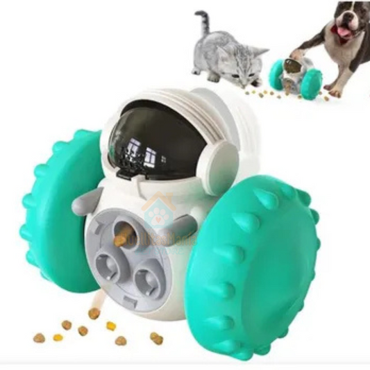 ROBOTREAT™ DISPENSADOR DE ALIMENTO ENTRETENIDO PARA TU MASCOTA